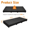 Outdoor Steps 3.5'' Height, Wooden Step Platform 35” Length, Step