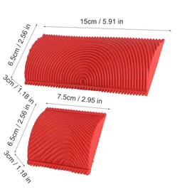 Wood Grain Tool, Retique It Red Easy to Use for Home Decor