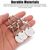 6 Pieces Trolley Coin Keychains, Removable Shopping Cart Token, Shopping