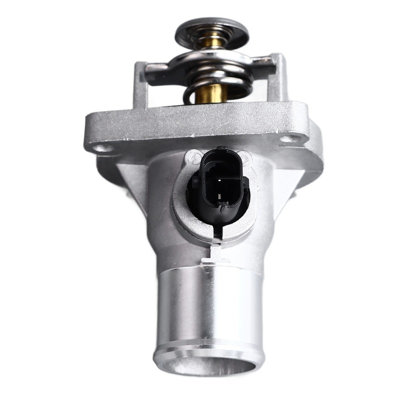 Engine Coolant Thermostat 96984104 Thermostat Housing Assembly Replacement for Chevy