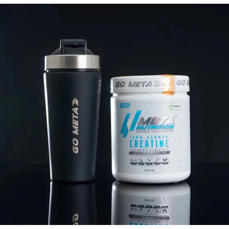 Creatina Sello Creapure Meta Nutrition 750 Grs 150 Serv Sabor