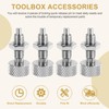 Souhgaue 4Pcs Handle ,Quick Release Lock Pin, Retractable Spring Plunger,