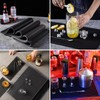 Xibany Bar Mat 6" x 12" PVC Small Black, Essentials