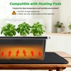 Bonviee 5-Pack Seed Starter Tray Seedling Kits,Plant Starter Kit with