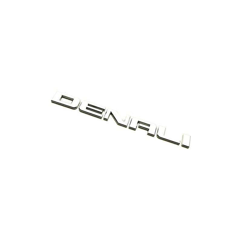 3pcs Denali Nameplate Emblems Badge Replacement for Gm 07-16 Yukon