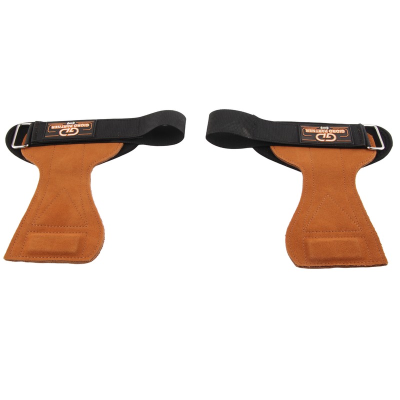 Cowhide Gymnastics Hand Grips for Pull Up Weight Lifting Fitness