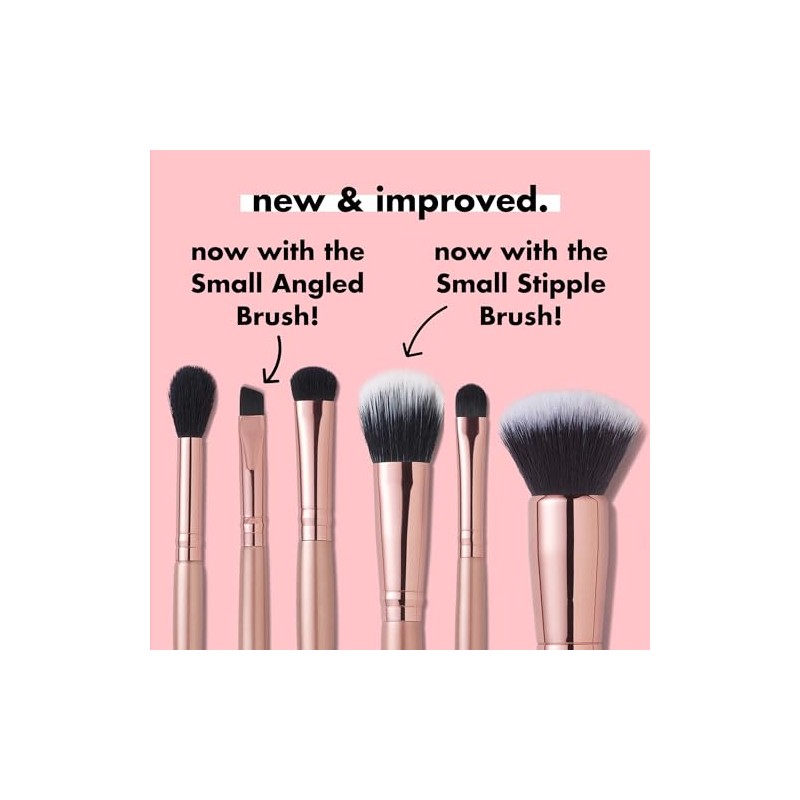 E.L.F. Kit facial impecable, colección de brochas de 6 piezas