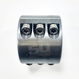 Set of 2 Split Collar Tube Clamps 1.75" I.D. - For Fabricating Bolt on Accessories like Light Bar Racks, Harness Bars, Roll Cage Braces, etc! [FAB-100A1]