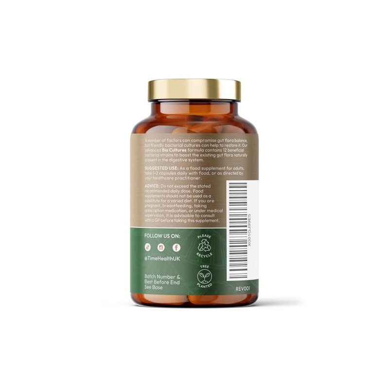 Bio Cultures Complex – 55 Billion CFU – Advanced 12