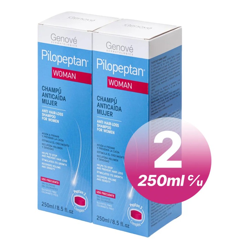 Genové 2 Pilopeptan Woman Shampoo Anticaída - 250ml