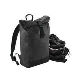 Tarp Roll-Top Backpack, black