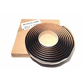 Fits Auto Glass Seal, Adhesive, Butyl Tape 10' Roll Soft Seal 5/16" Round ME825