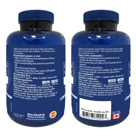 Liposomal Vitamin C 1000mg. 70-Day Supply, 210 Softgel Capsules. Corn-Free, Soy-Free, Non GMO.