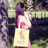 Mr. & Mrs. Panda Donkey Shopping Bag, yellow