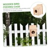 IWOWHERO Bird Feeder for Wild Birds Garden Decor Breeding Box