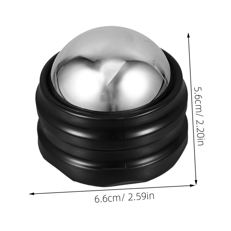 Healeved Stainless Steel Muscle Roller for Deep Tissue Neck Shoulder