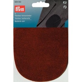 Prym 929353 Patches Veloursleder (nähen) 10 x 14 cm, Beige
