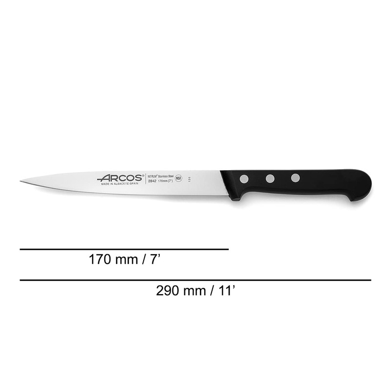 Arcos Serie Universal - Sohlenmesser - Klinge Nitrum Edelstahl 170