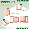PATIKIL Metal Buckle, 4 Pack Quick Side Release Clips for