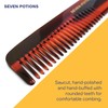 Seven Potions Beard Comb — Fine and Coarse-Tooth Comb for