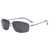 Eyekepper Frameless Bifocal Sunglasses Women Men Lightweight Rimless Bifocal Readers