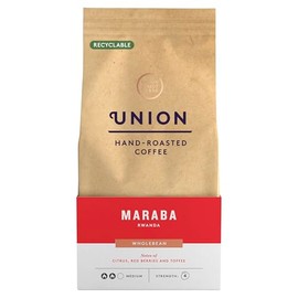 Union Hand Roasted Coffee Union Hand Roasted Maraba Rwanda Wholebean, 200g
