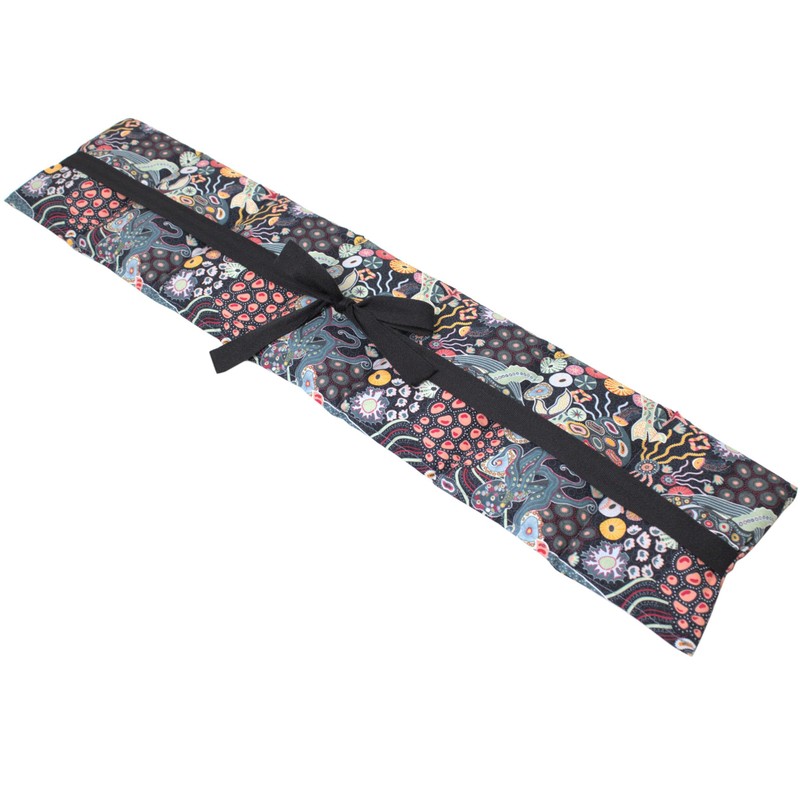 Linseed Cushion 7 Chamber with Ribbon, 65 x 15 Organic