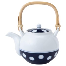 有田焼 丸型土瓶 水玉柄 4号 62496