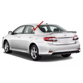 NAGD Fits 2009-2013 Toyota Corolla 4-Door Sedan Driver Left Rear Vent Window Glass