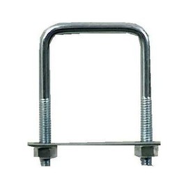 Hampton 5/16 in. x 2 in. W x 3 in. L Coarse Zinc-Plated Steel Square Bend U Bolt