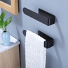 Taozun Hand Towel Bar Bathroom Towel Holder Black Single Towel