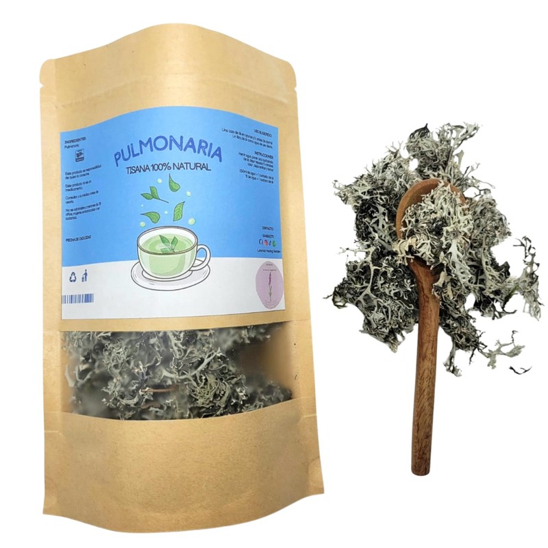 Té Pulmonaria, Té Herbal Infusion, Tisana Artesanal 100% Natural