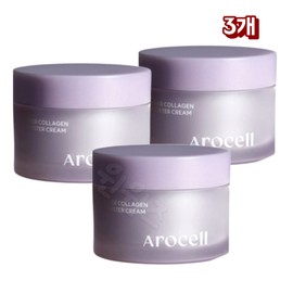Arocell Collagen Cream 50ml Elasticity Wrinkle Improvement Moisturizing Anti-Aging Basic Cosmetics 3 Pieces / 아로셀 콜라겐 크림 50ml 탄력 주름개선 보습 안티에이징 기초화장품 3개