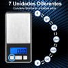 Báscula Digital de Bolsillo, Báscula de Precisión, 200g/0.01g, Equipado con