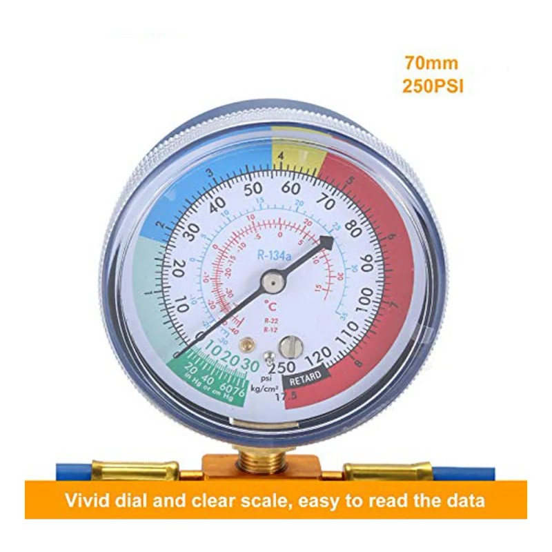 Juego De Manometros Para Refrigeracion Manifold R134a