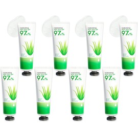 8 Piezas De Gel De Aloe Vera Orgánico Para El Cuidado De La Piel Después Del Sol, Gel De Aloe Vera Hidratante Natural Para Rostro Y Cuerpo, Humectante Facial Fácil De Transportar, Gel De Aloe