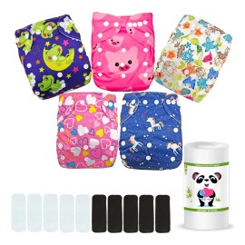 Paales De Tela Bebes Insertos Nocturnos Ecobaby Original                                                                                              