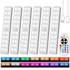 Under Cabinet Lighting Wireless with Remote, 48 LED Rechargeable Under