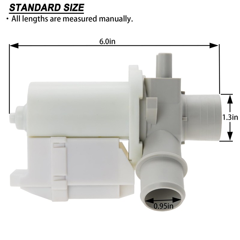 5859EA1004F Drain Pump by SupHomie - Compatible with LG Washing