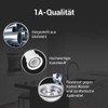 VIOKS Sink Drain Fitting with Strainer Basket Valve 114 mm