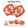 Bike Pedals, Mountain MTB BMX Pedals, 9/16" Bicycle Pedals, Lightweight