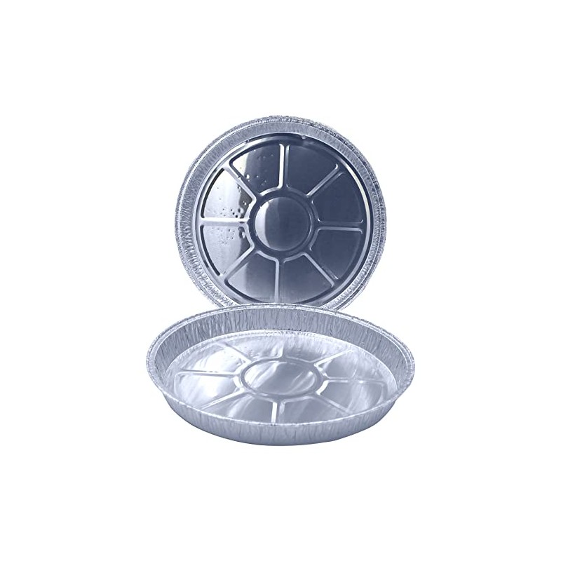 Sunrise Packaging 20 x Round 8" Individual Aluminium Foil Trays