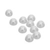 10pcs Sound Amplifier Closed Domes Single Layer Double Hole Silicone