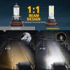 SHENKENUO For Ford Excursion 2000-2004 4x LED Headlight Hi/Lo Fog