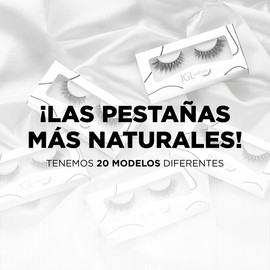 Pestaña petite 1, efecto 3D, largo de 10 mm, reutilizables 25+ (Petite 14)