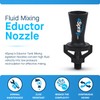 4Spray Eductor Nozzle - NPT Fluid Mixing Eductors - Glass