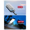 Eontim Solar Street Light, 2 Pack Wide-Angle LED Solar Flood