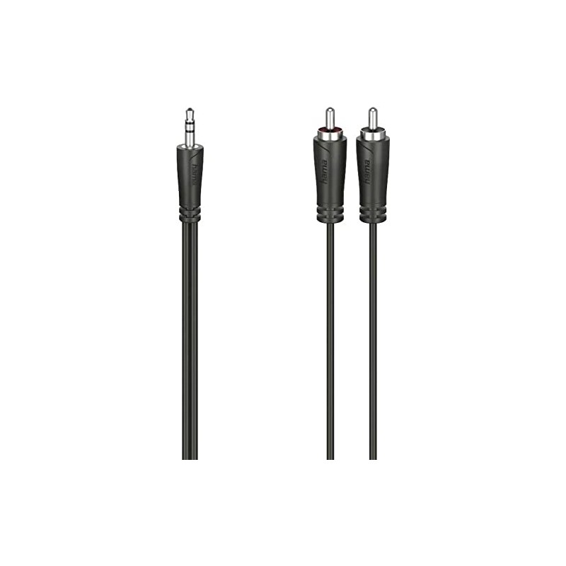 Hama 00205112 audio cable 5 m 3.5mm 2 x RCA