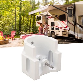 White Aluminum RV Awning End Plug for Easy Replacement of Sunchaser II and Other Awnings