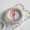 Children's Compass with Adjustable Declination, Magnifying Glass, Ruler and Whistles.